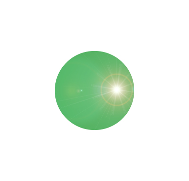 1035LV - LENTE FARO VERDE